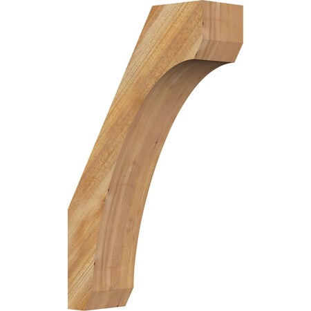 Ekena Millwork 6"W x 18"D x 30"H Legacy Rough Sawn Knee Brace, Western Red Cedar BRC06X18X30LEC00RWR